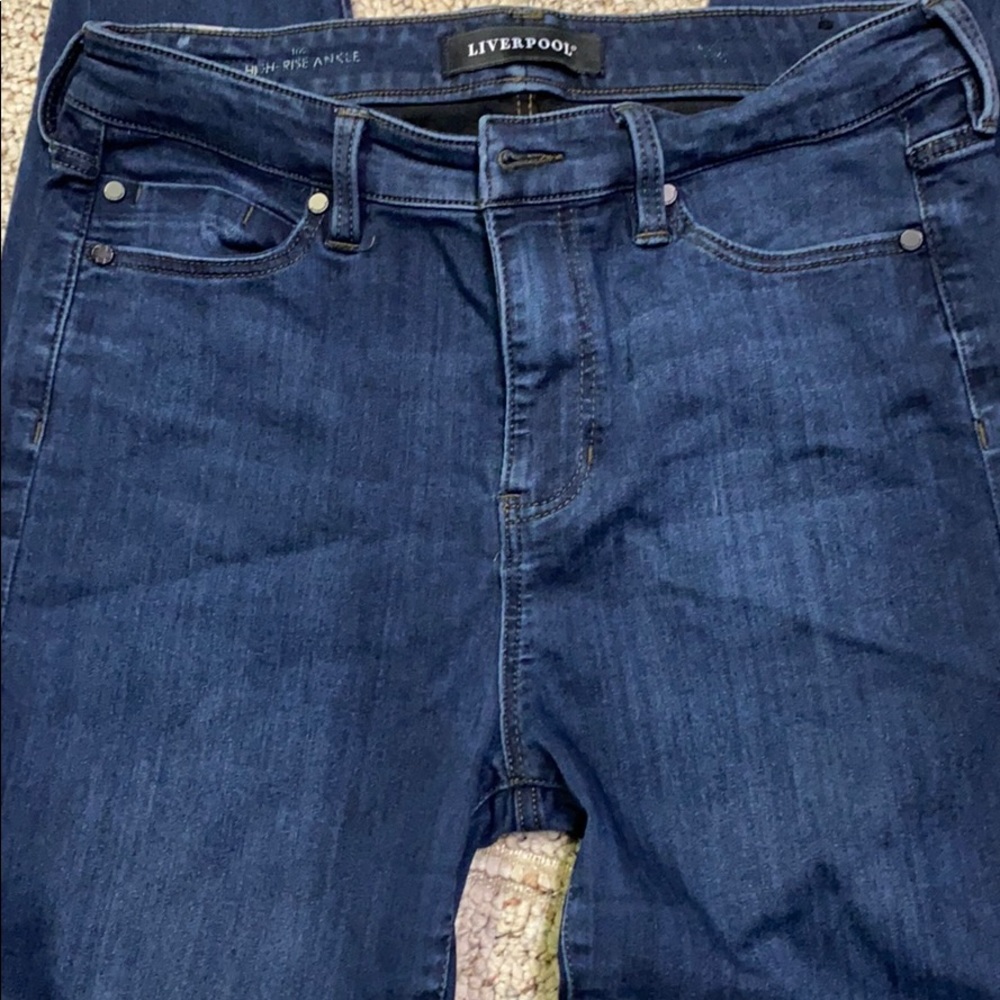 Liverpool High Rise Ankle Jeans